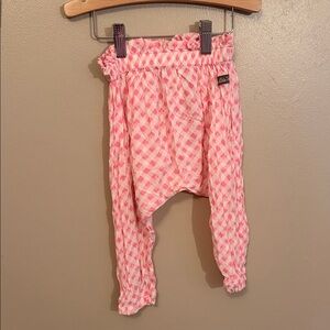 Matilda Jane Pink Checkered Kids Casual Bottoms